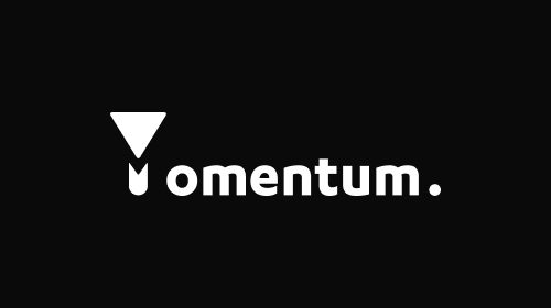 Momentum Logo in white